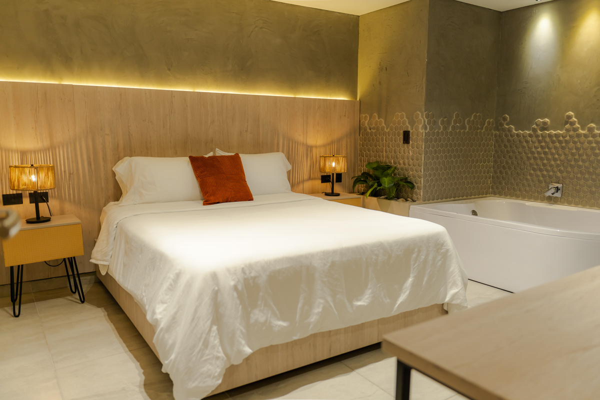 Habitación con Jacuzzi en Sonata 44 Hotel