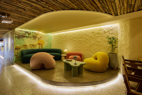 Zona de descanso y conversación de Amelier