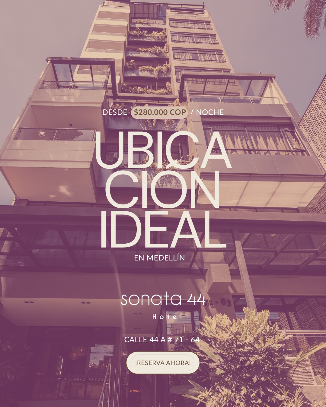 Momentos de Sonata 44 Hotel en Instagram