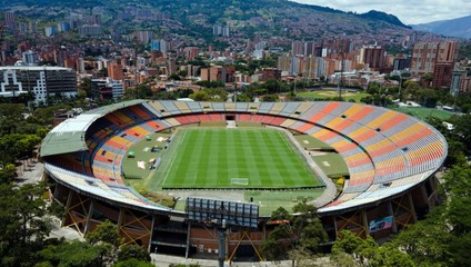 Estadio Atanasio Girardot en Medellín